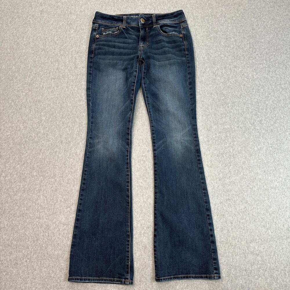 American Eagle Outfitters Jeans WMNS 4 Dark Wash Super Stretch Bootcut Pants